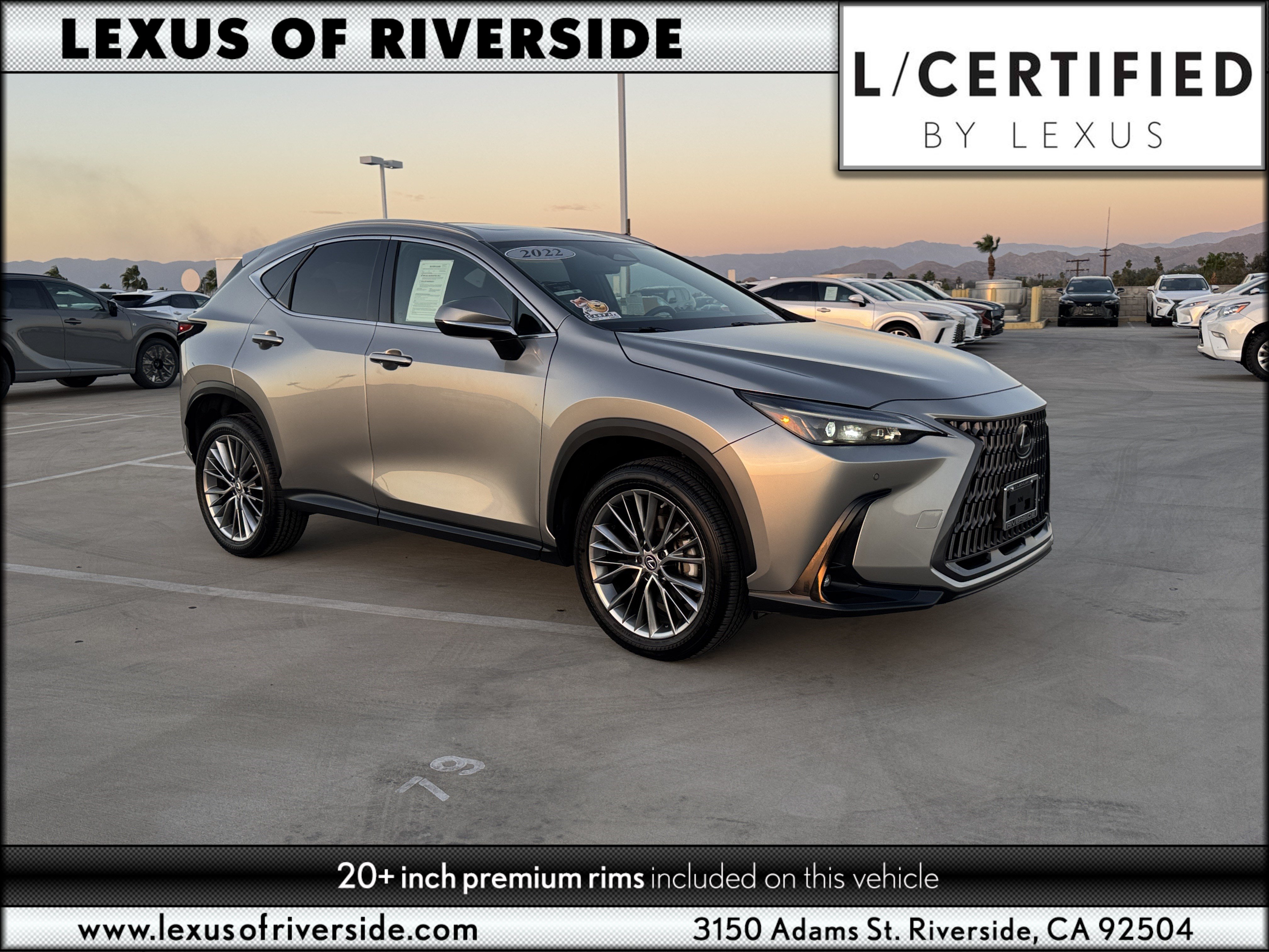 Certified 2022 Lexus NX 350h AWD image 1