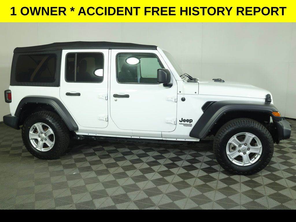 Used 2021 Jeep Wrangler Unlimited Sport AWD/4WD image 2