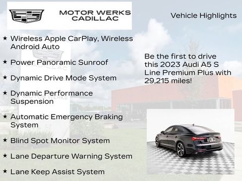 Used 2023 Audi A5 2.0T Premium Plus w/ Premium Plus image 14