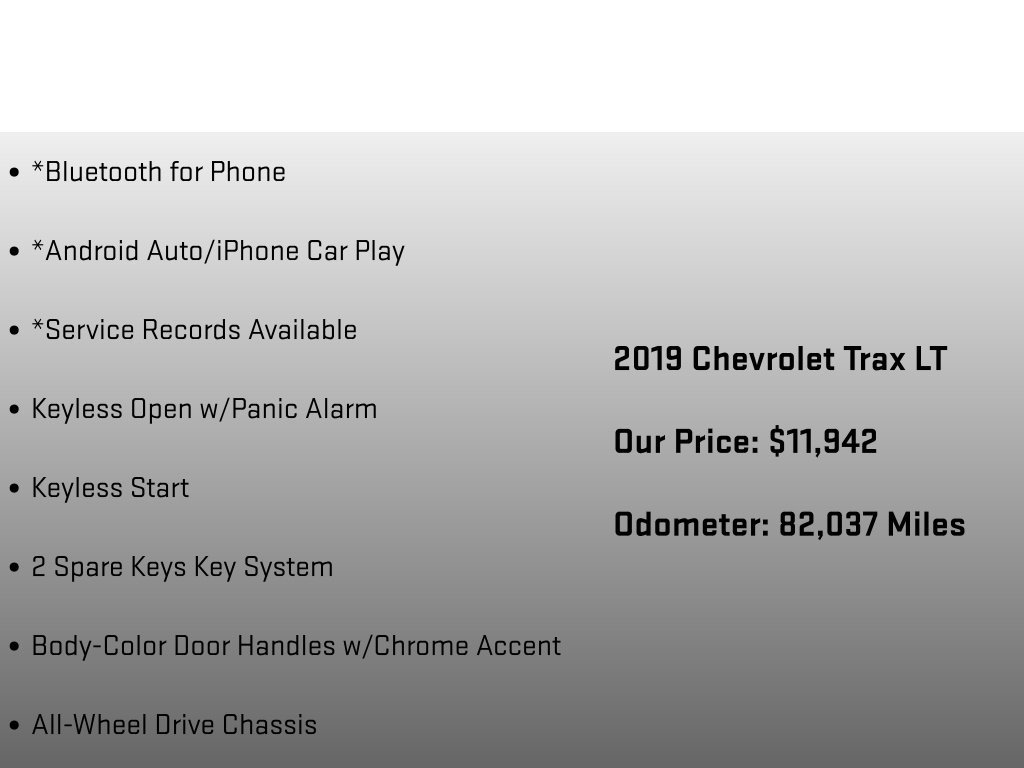 Used 2019 Chevrolet Trax LT w/ LT Convenience Package AWD/4WD image 18