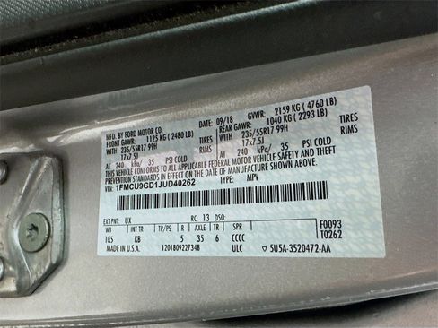 Used 2018 Ford Escape SE w/ SE Sync 3 Package image 31