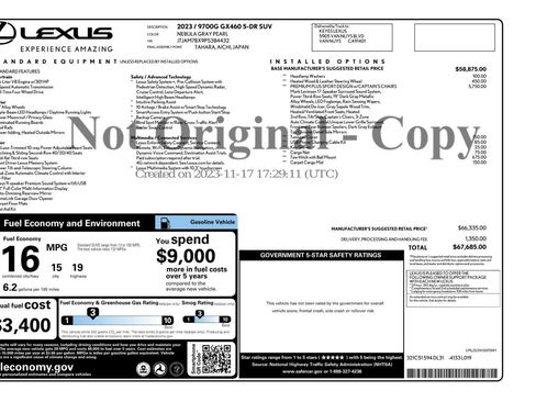 Used 2023 Lexus GX 460 Premium image 56