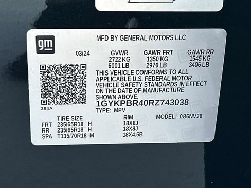 Certified 2024 Cadillac XT6 Luxury AWD/4WD image 30