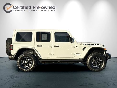 Used 2021 Jeep Wrangler Unlimited Rubicon 4xe w/ Cold Weather Group AWD/4WD image 3