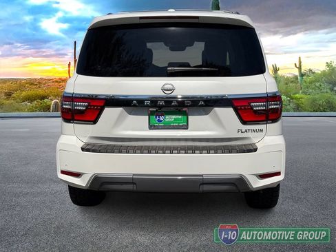 Used 2023 Nissan Armada Platinum w/ Captain's Chairs Package AWD/4WD image 6