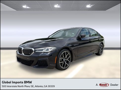 Certified 2023 BMW 530i w/ M Sport Package RWD image 1
