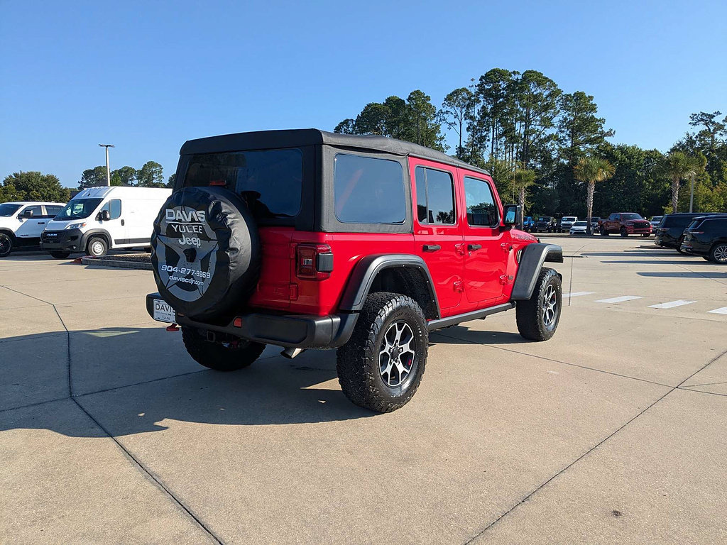 Certified 2022 Jeep Wrangler Unlimited Rubicon w/ LED Lighting Group AWD/4WD image 3
