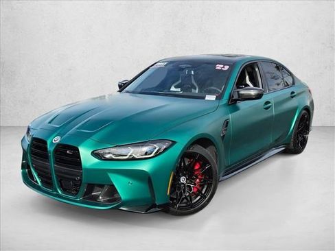 Used 2023 BMW M3 Competition w/ M Carbon Exterior Package image 1