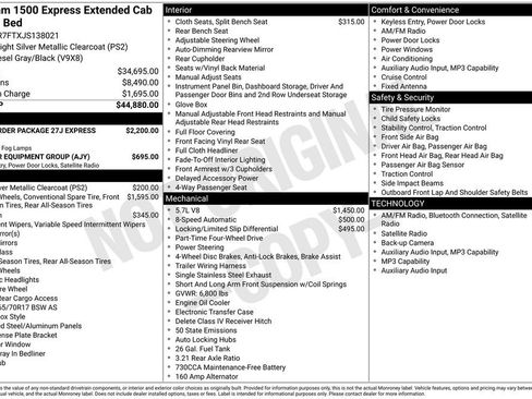 Used 2018 RAM 1500 Express AWD/4WD image 15