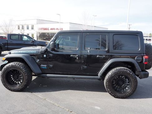 Used 2022 Jeep Wrangler Unlimited Rubicon 4xe w/ Cold Weather Group image 4