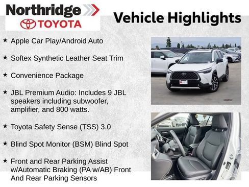 Used 2025 Toyota Corolla Cross XLE w/ Convenience Package FWD image 2