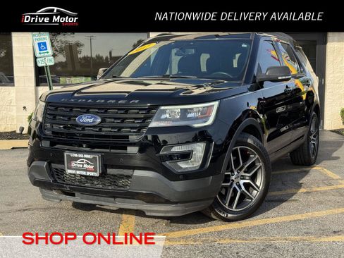Used 2017 Ford Explorer Sport w/ Equipment Group 401A AWD/4WD image 1