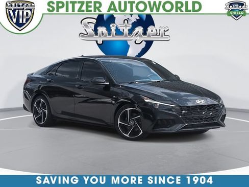 Used 2023 Hyundai Elantra N Line w/ Preferred Accessory Package FWD image 1