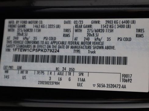 Used 2023 Ford F150 XLT w/ Equipment Group 302A High RWD image 35