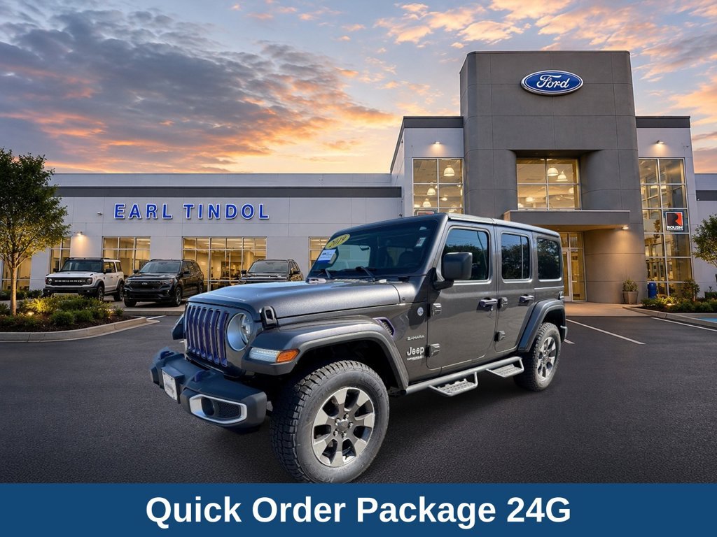 Used 2019 Jeep Wrangler Unlimited Sahara AWD/4WD image 4