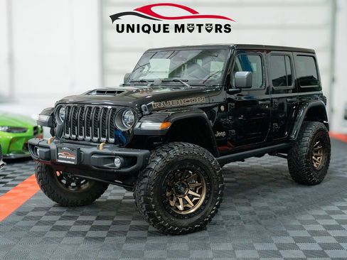 Used 2022 Jeep Wrangler Unlimited Rubicon w/ Trailer Tow Package AWD/4WD image 1