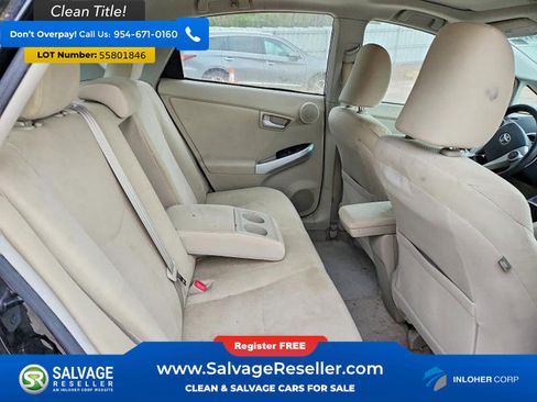 Used 2011 Toyota Prius Three w/ Solar Roof Pkg FWD image 13