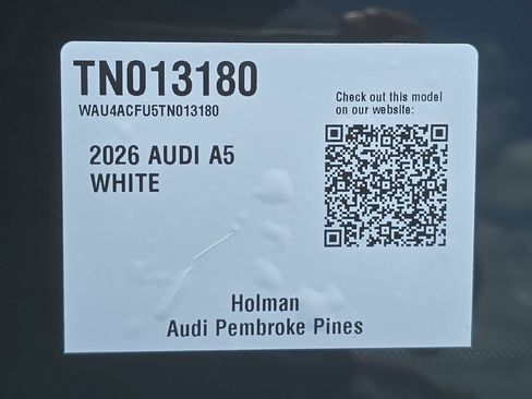 Certified 2026 Audi A5 2.0T Premium AWD/4WD image 27
