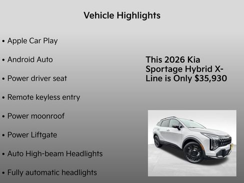 New 2026 Kia Sportage X-Line image 5