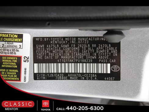 Certified 2023 Toyota Camry SE image 21