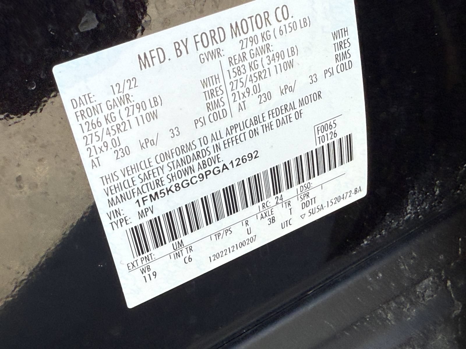 Certified 2023 Ford Explorer ST w/ Equipment Group 401A AWD/4WD image 42