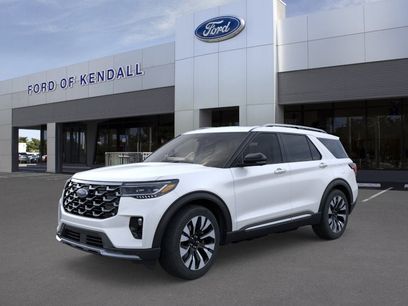 New 2026 Ford Explorer Platinum