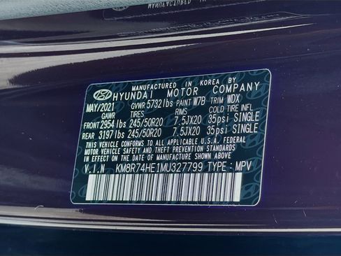 Used 2021 Hyundai Palisade Calligraphy FWD image 37