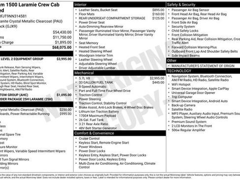 Used 2022 RAM 1500 Laramie AWD/4WD image 29