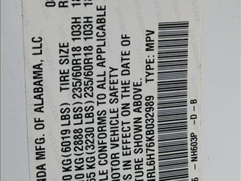 Used 2019 Honda Odyssey EX-L image 14