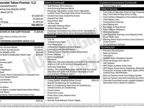 Used 2024 Chevrolet Tahoe Premier AWD/4WD image 27