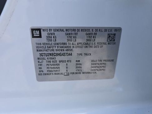 Used 2017 GMC Sierra 1500 SLT AWD/4WD image 30