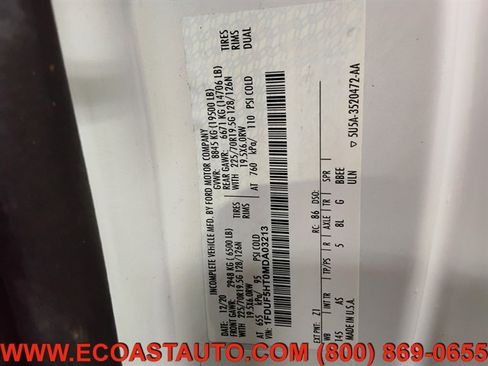 Used 2021 Ford F550 4x4 Regular Cab Super Duty image 23