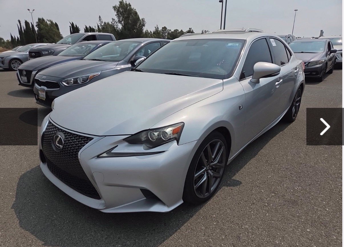 Used 2014 Lexus IS 350 w/ F Sport Package RWD image 1