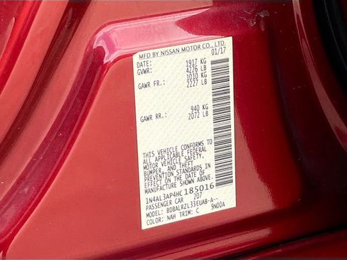 Used 2017 Nissan Altima 2.5 SL w/ Moonroof Package image 13