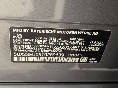 New 2026 BMW X5 xDrive40i w/ M Sport Package image 21