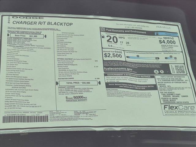 New 2026 Dodge Charger R/T w/ Blacktop Package AWD/4WD image 18