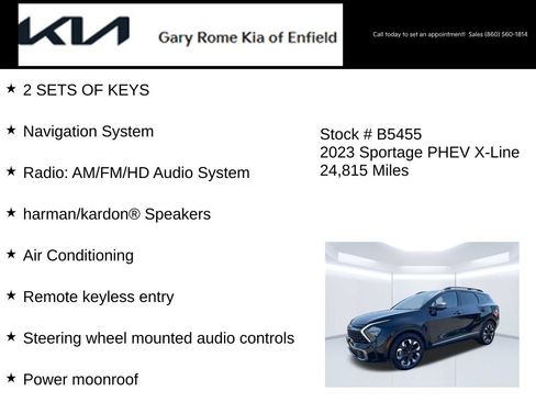 Certified 2023 Kia Sportage X-Line AWD/4WD image 14