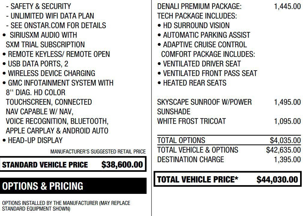 Certified 2024 GMC Terrain Denali w/ Denali Premium Package AWD/4WD image 2