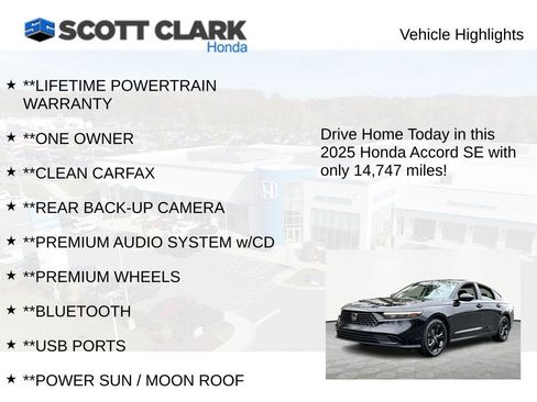 Used 2025 Honda Accord SE image 11