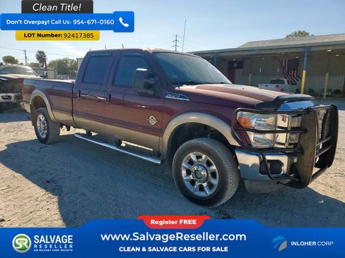 Used 2012 Ford F350 Lariat w/ Lariat Interior Pkg image 5