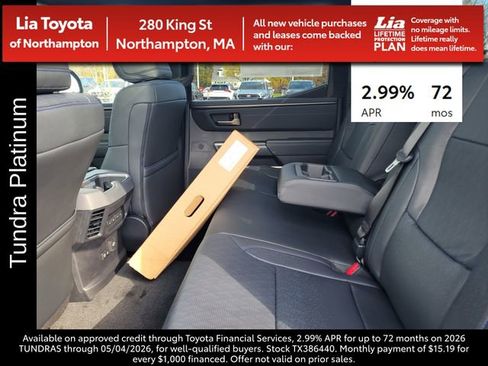 New 2026 Toyota Tundra Platinum AWD/4WD image 38