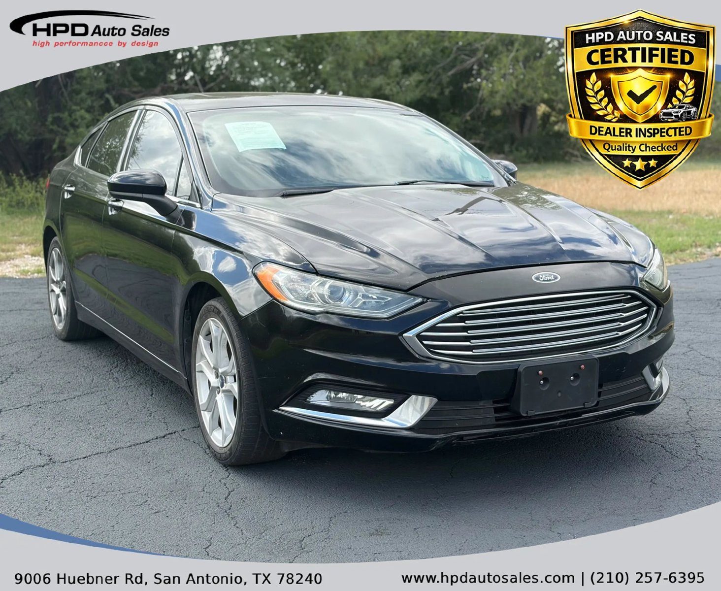 Used 2017 Ford Fusion SE w/ Equipment Group 201A FWD image 1
