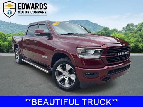Used 2021 RAM 1500 Laramie w/ Sport Appearance Package RWD image 1