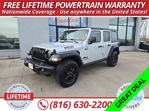 Used 2022 Jeep Wrangler Unlimited Sport image 1