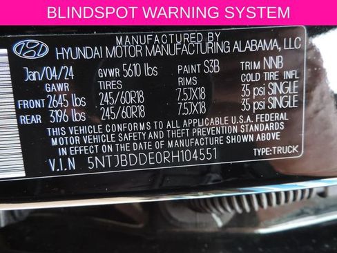 Used 2024 Hyundai Santa Cruz SEL image 15