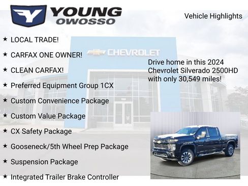 Certified 2024 Chevrolet Silverado 2500 Custom w/ Custom Value Package image 8