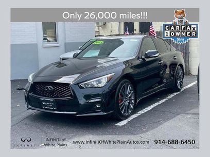 Certified 2023 INFINITI Q50 Red Sport 400 w/ Black Opal Edition