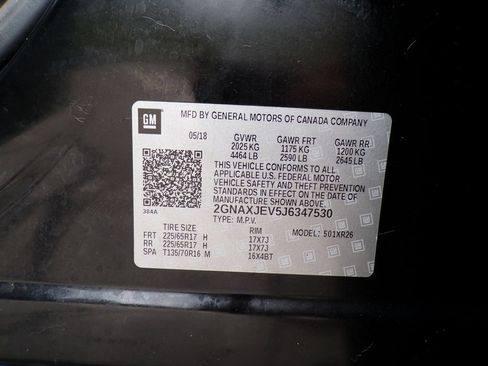 Used 2018 Chevrolet Equinox LT FWD image 34