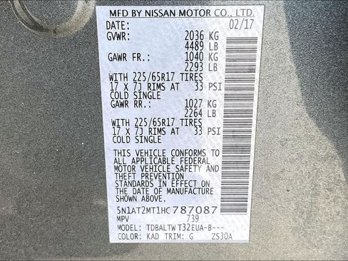 Used 2017 Nissan Rogue SV FWD image 20