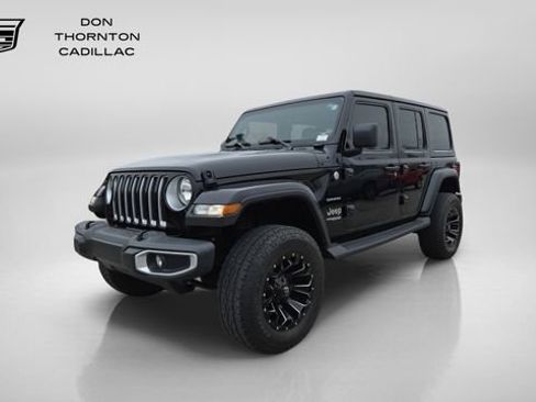 Used 2020 Jeep Wrangler Unlimited Sahara AWD/4WD image 1